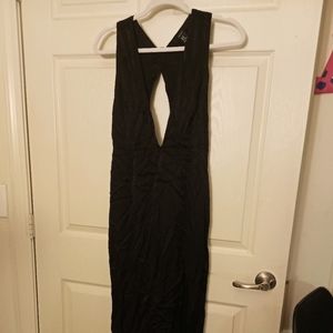 Long black dress